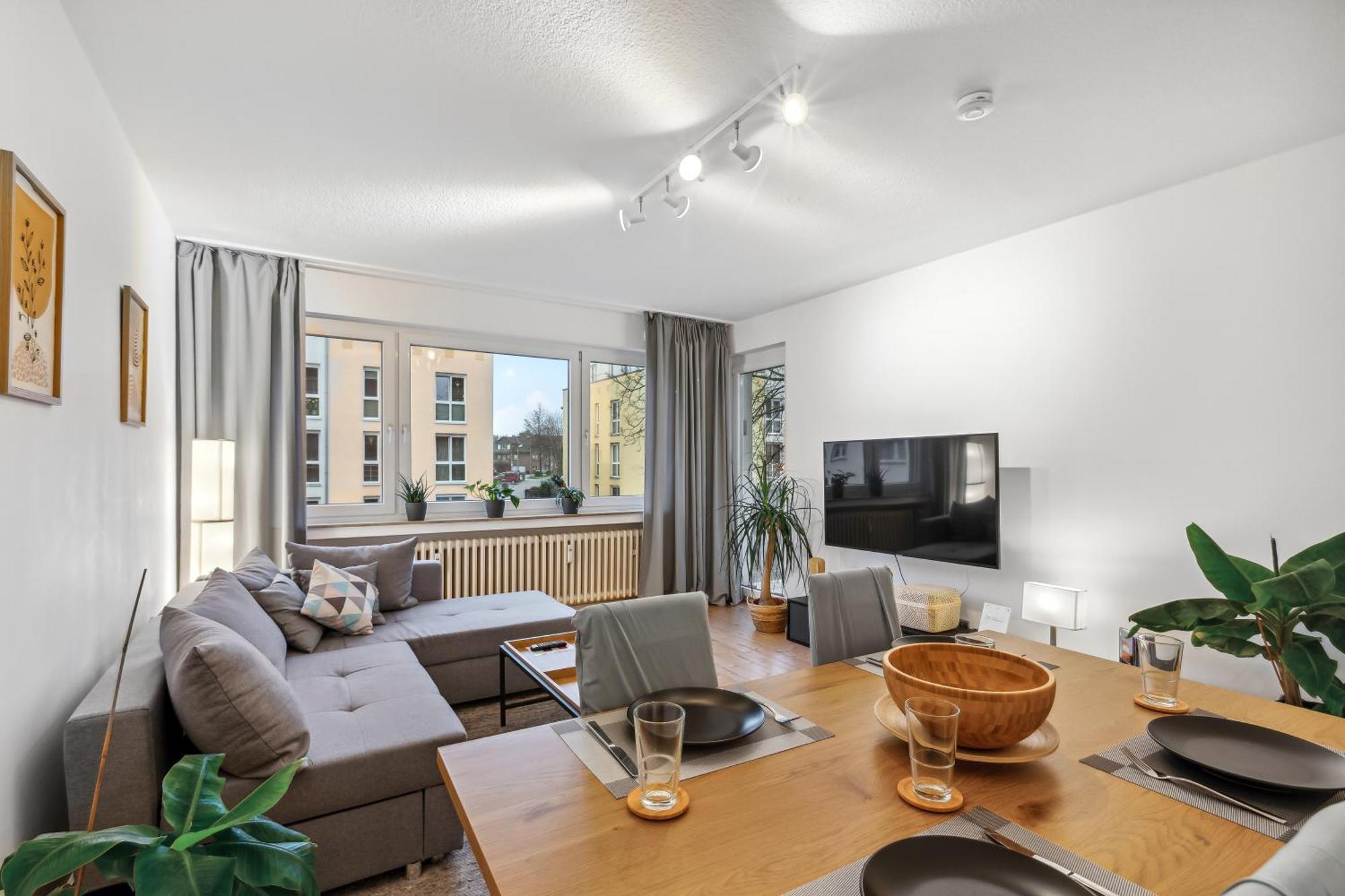 3 Zimmer, 68Qm, Parkplatz, Messe Dus, Logport, Duisport Duisburgo Exterior foto